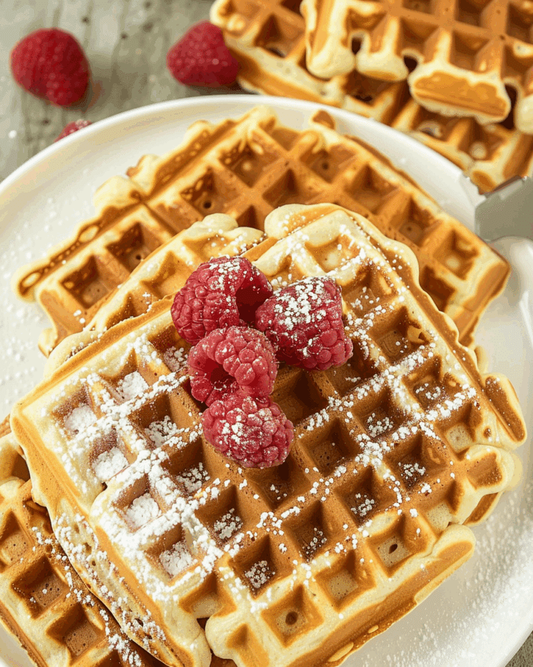 Greek Yogurt Waffles