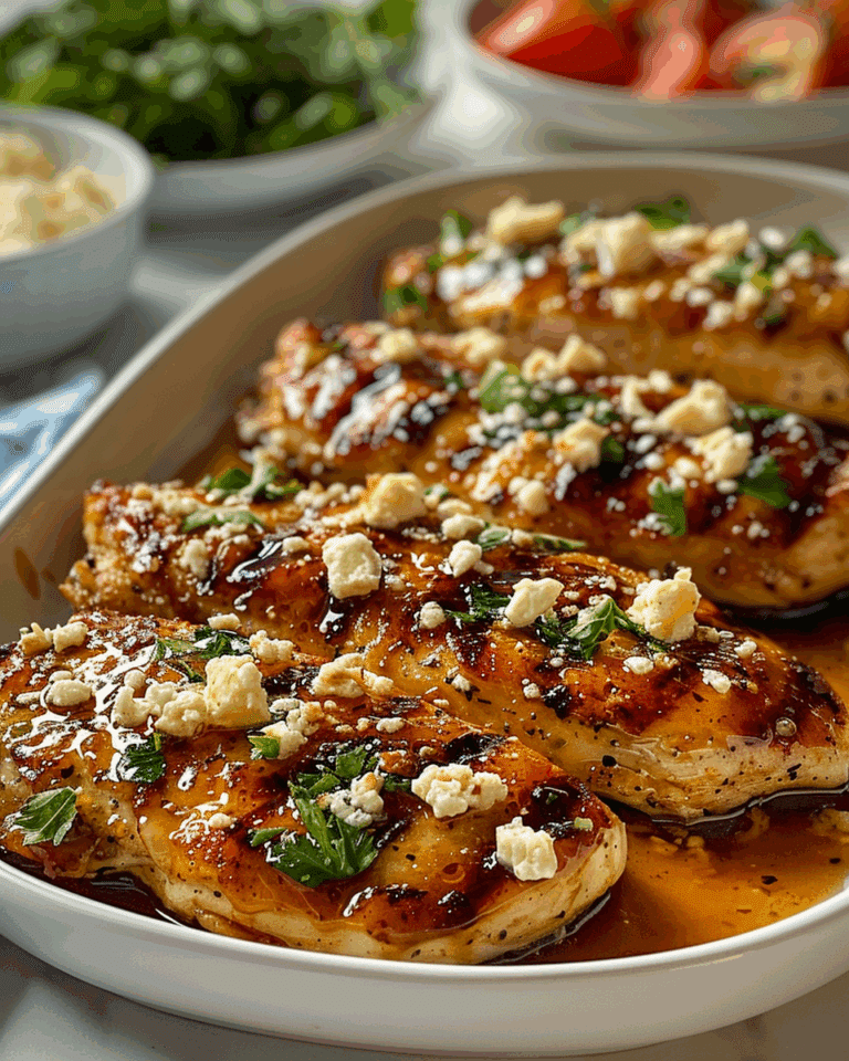 Hot Honey Feta Chicken