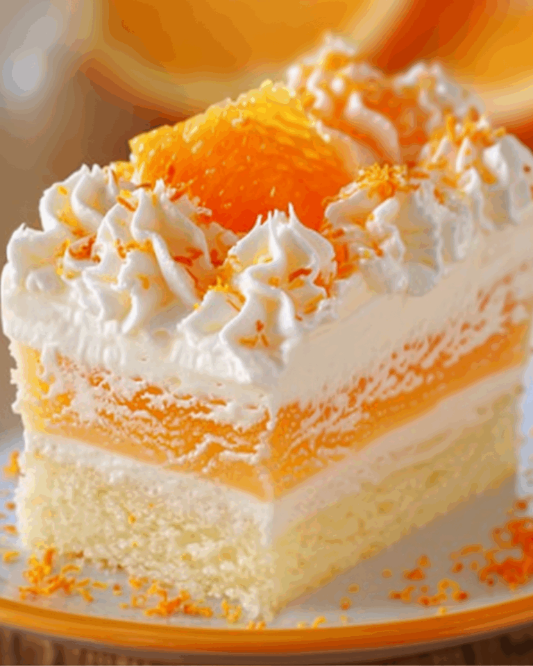 Orange Creamsicle Cake