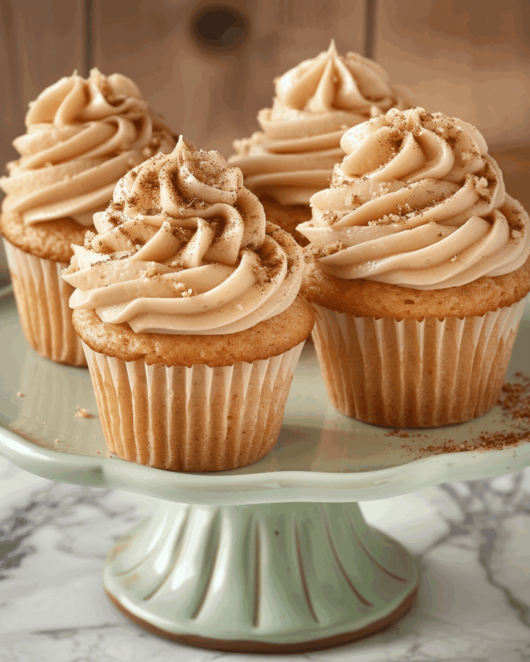 Apple Cider Cupcakes with Brown Sugar