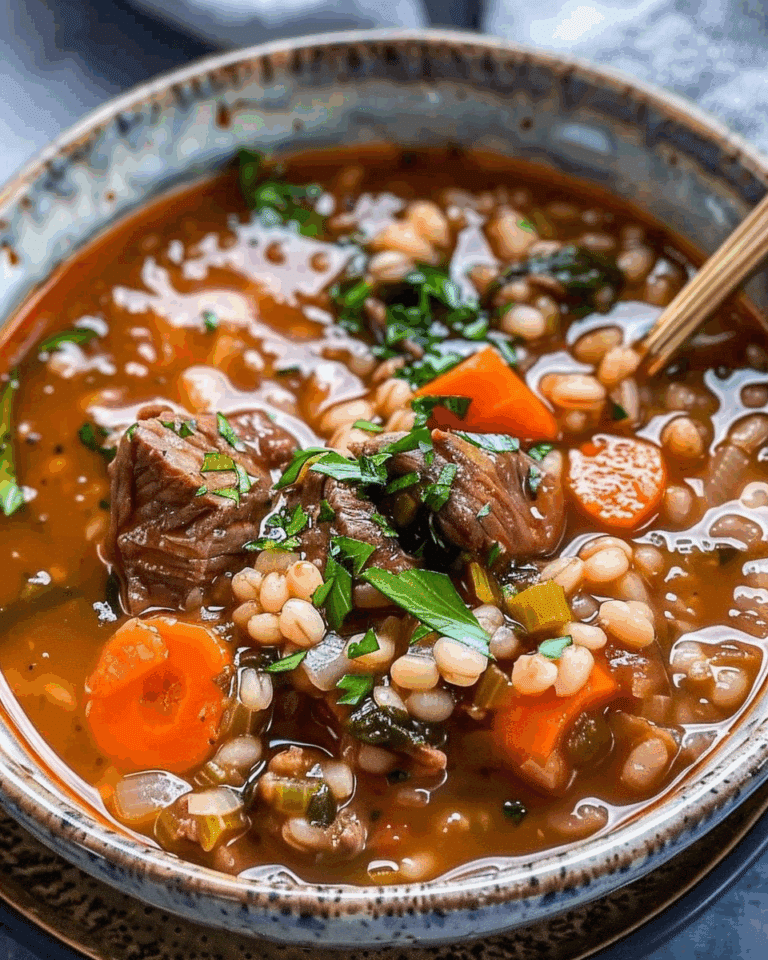 Beef Barley Soup