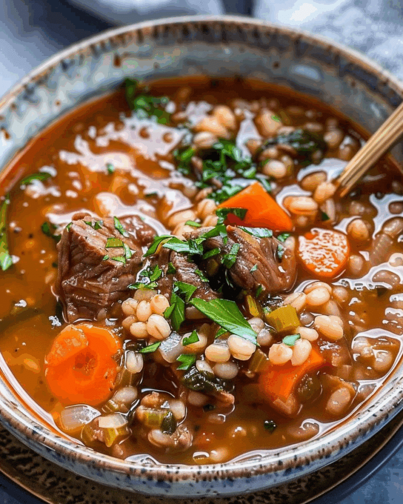 Beef Barley Soup