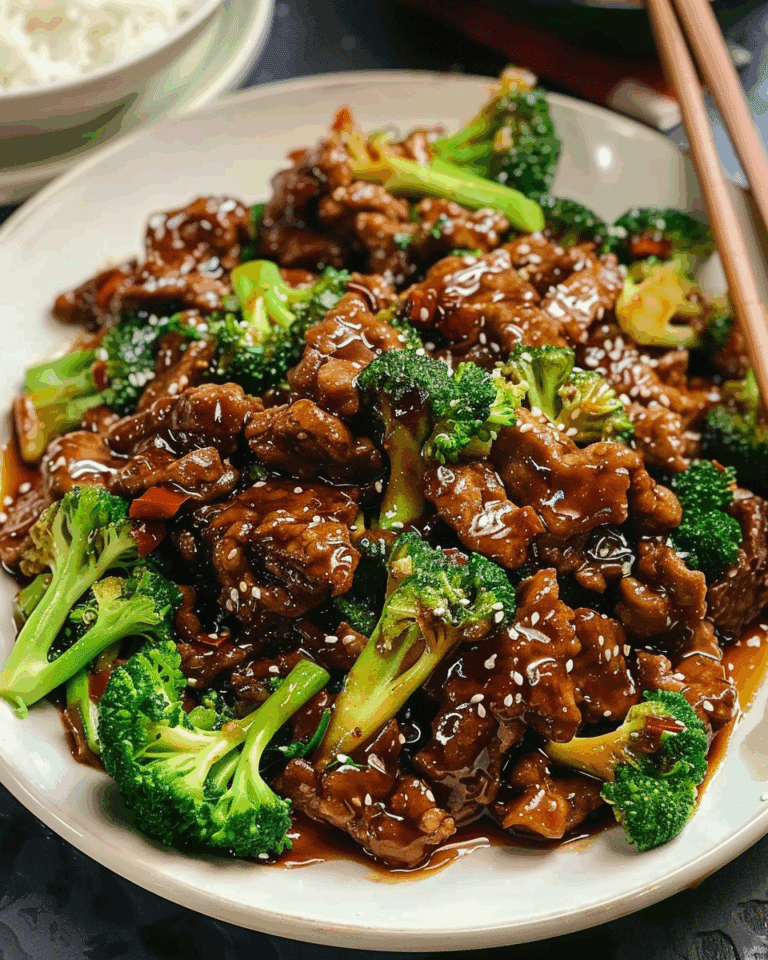 Chinese Beef and Broccoli