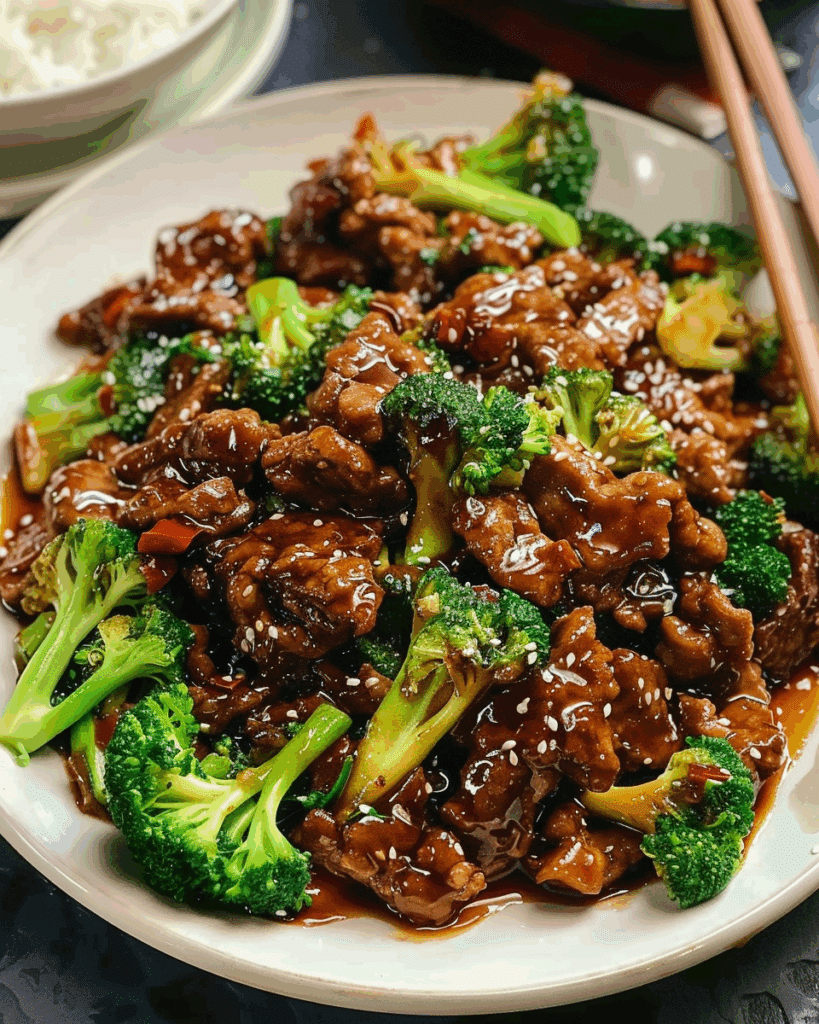 Chinese Beef and Broccoli