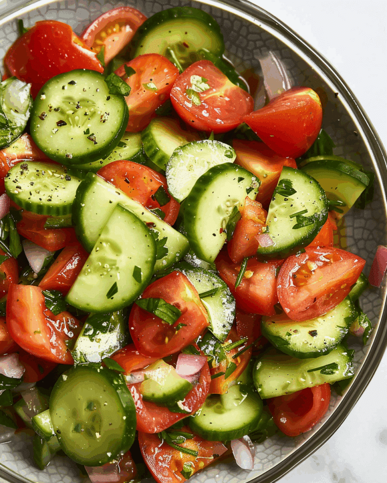 Cucumber Tomato Salad