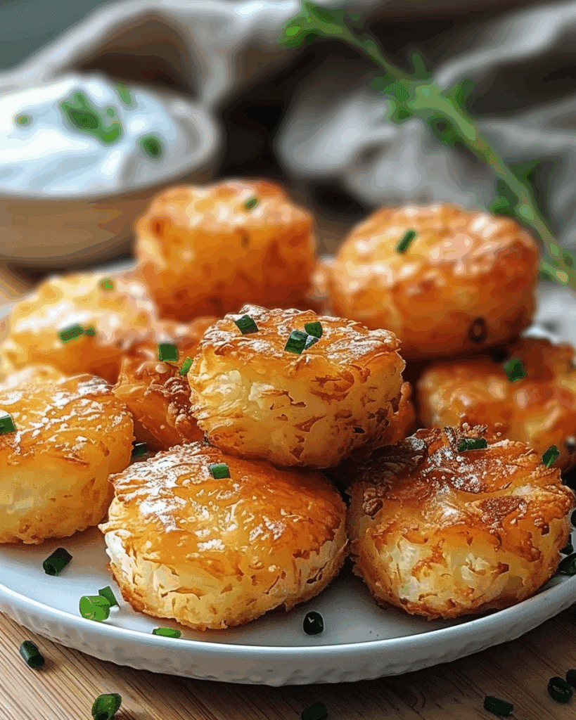 Mashed Potato Cheese Puffs