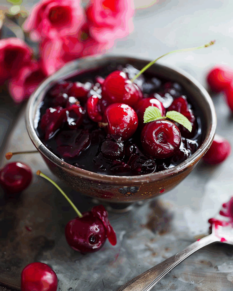 10-Minute Cherry Compote