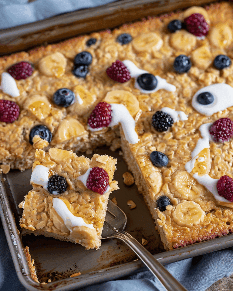 Easy Sheet Pan Oat Pancakes
