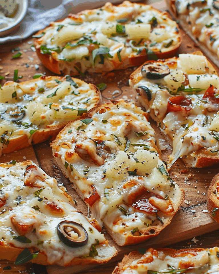 French Bread Pizzas