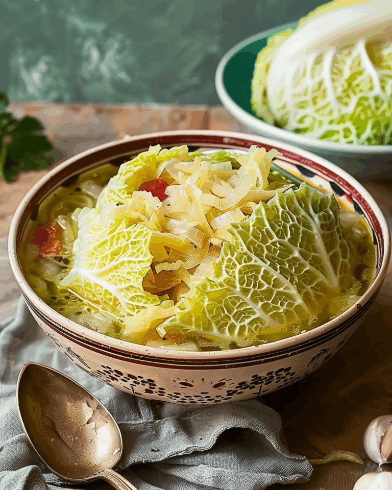 Healing Cabbage Soup