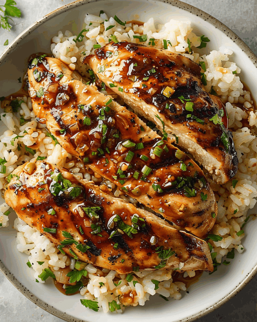 Honey Garlic Chicken Breasts