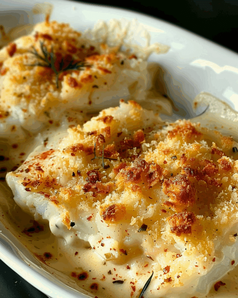 Traditional Cod Au Gratin