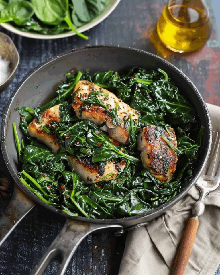 Italian Sautéed Spinach