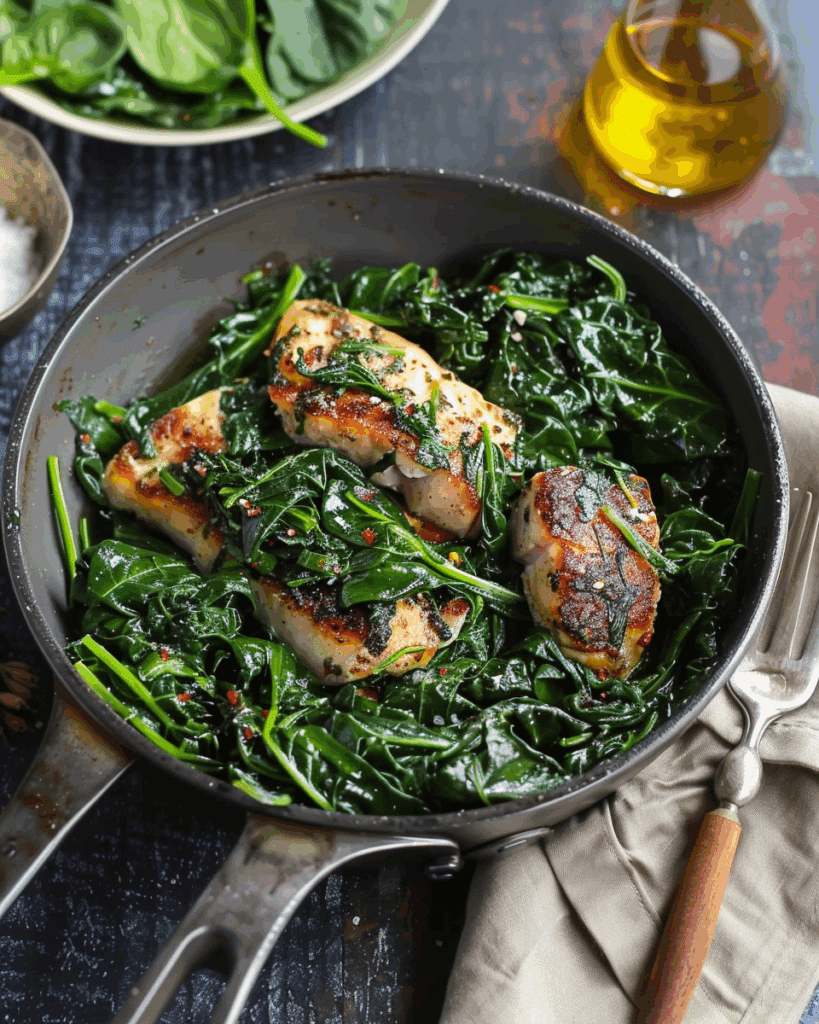 Italian Sautéed Spinach