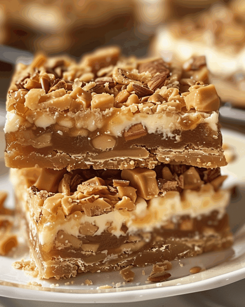 Cake Mix Toffee Bars