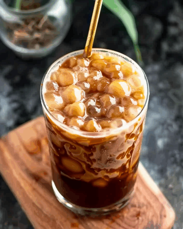Easy Brown Sugar Boba
