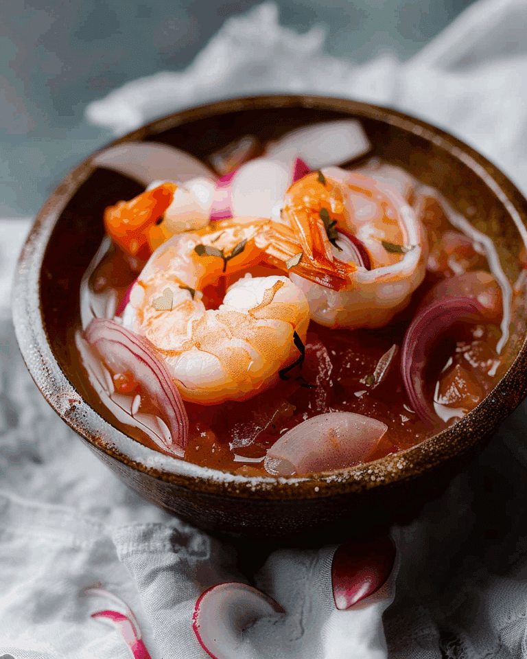 Cooked Shrimp Ceviche