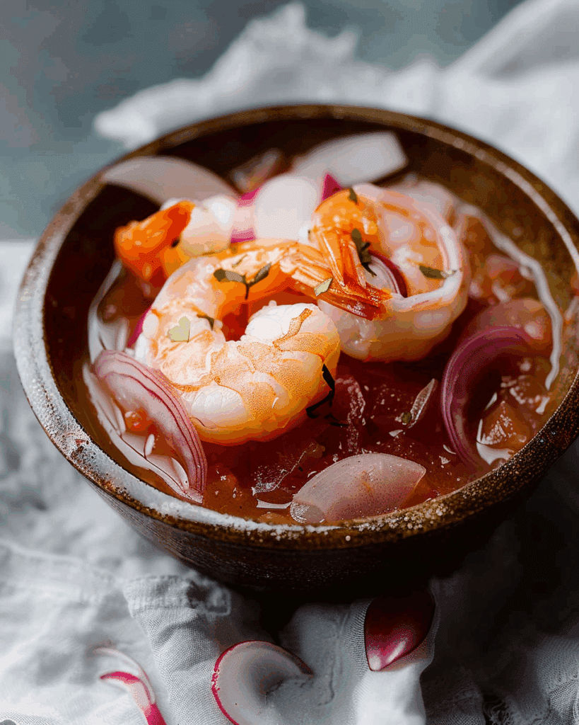 Cooked Shrimp Ceviche