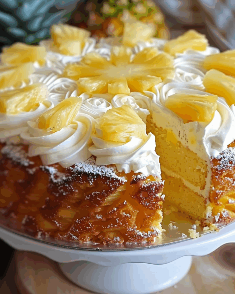 Pineapple Heaven Cake