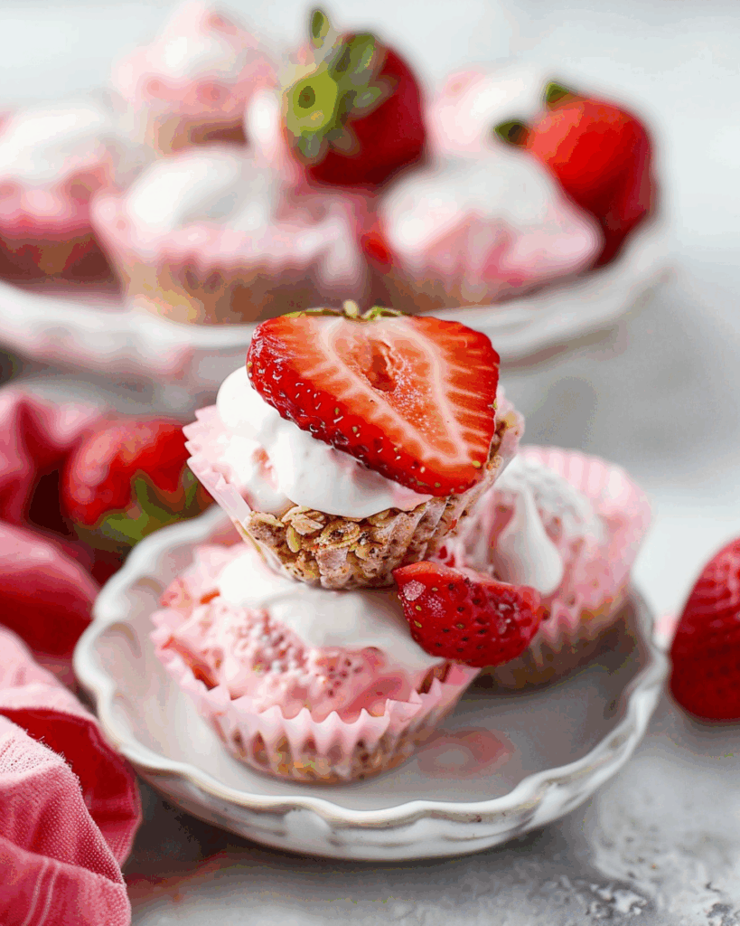Strawberry Yogurt Bites