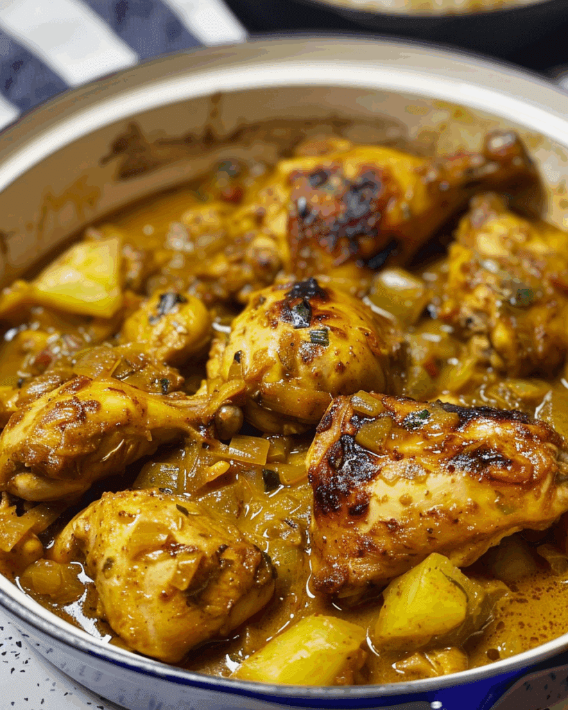 The BEST Jamaican Curry Chicken