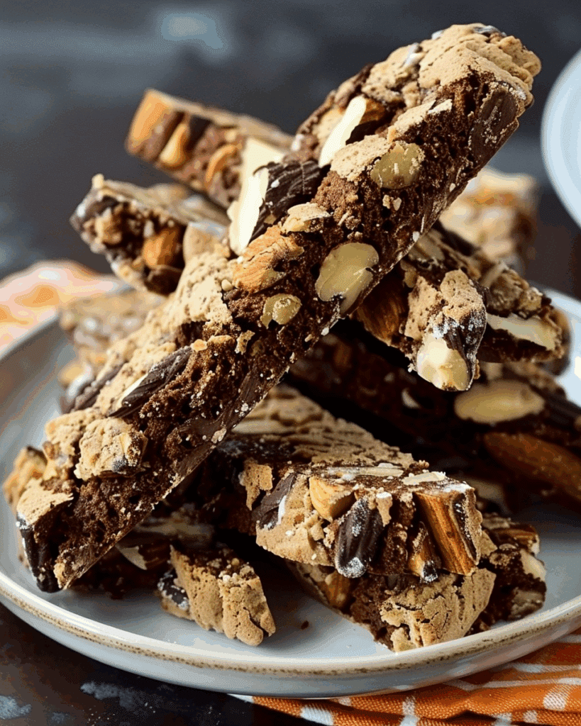 Chocolate Almond Biscotti