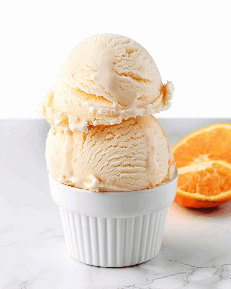 Orange Creamsicle Ice Cream