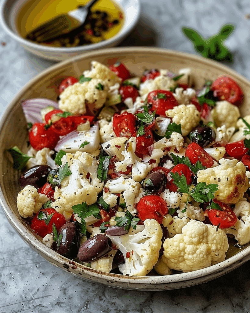 Sicilian Cauliflower Salad