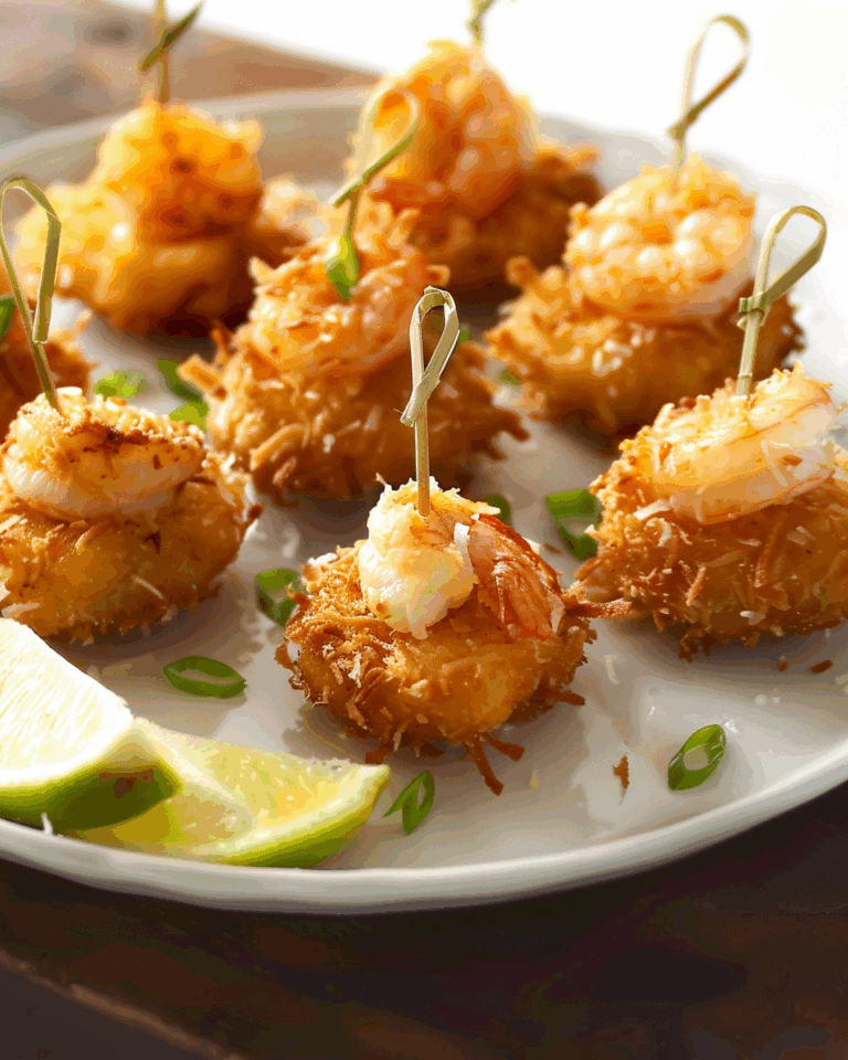 Tropical Coconut Shrimp Bites