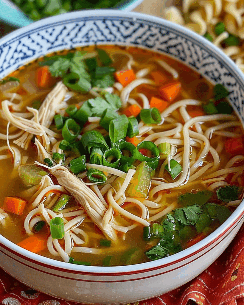 Asian Chicken Noodle Soup