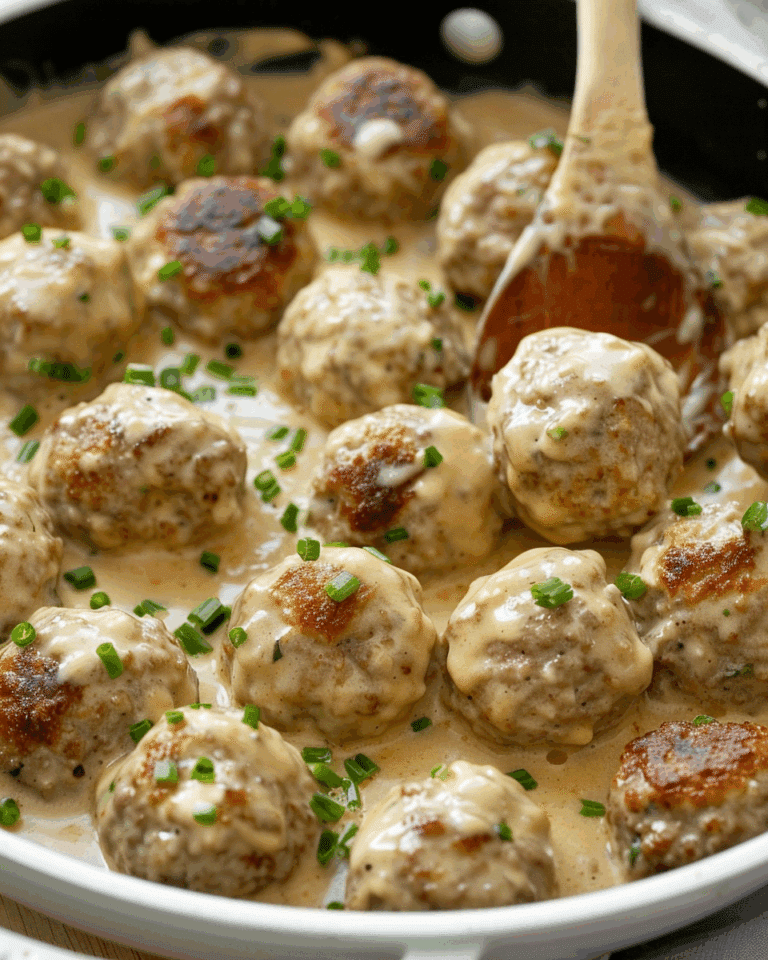 Easy Swedish Meatballs