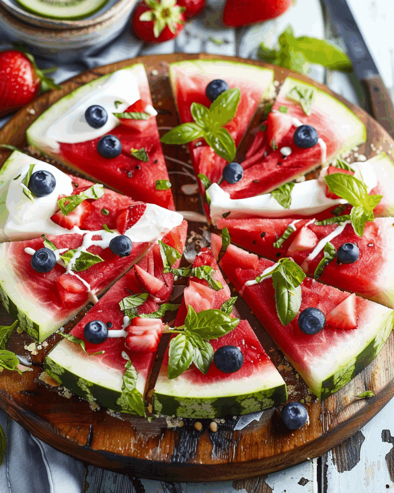 Watermelon Pizza