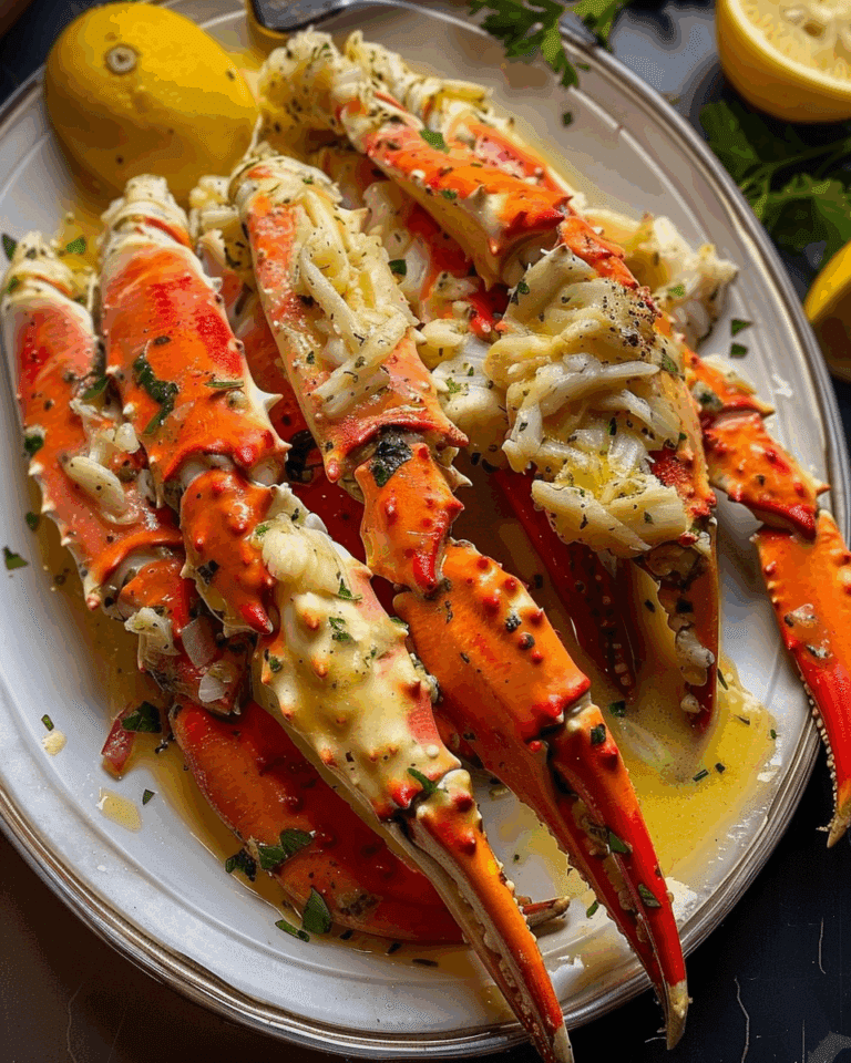 Garlic Butter Crab Legs