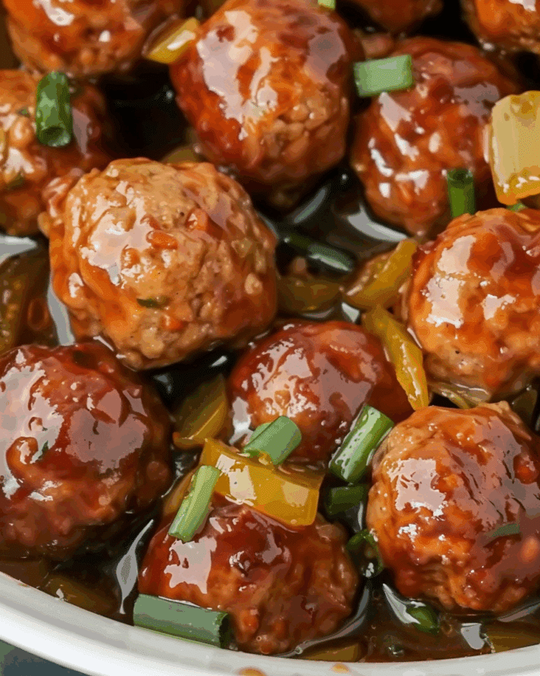 Slow Cooker Sweet and Sour Meatballs