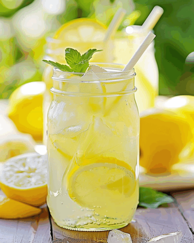 Summer Sparkling Lemonade