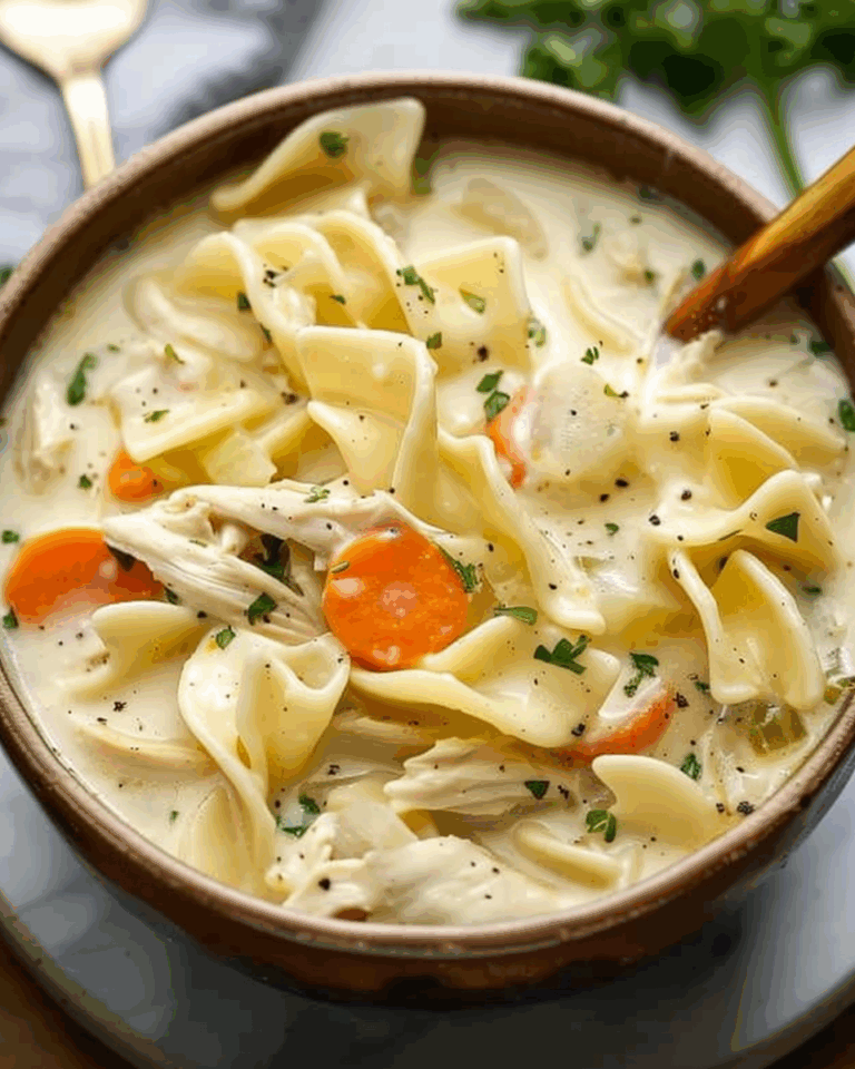 Creamy Chicken Noodle Soup