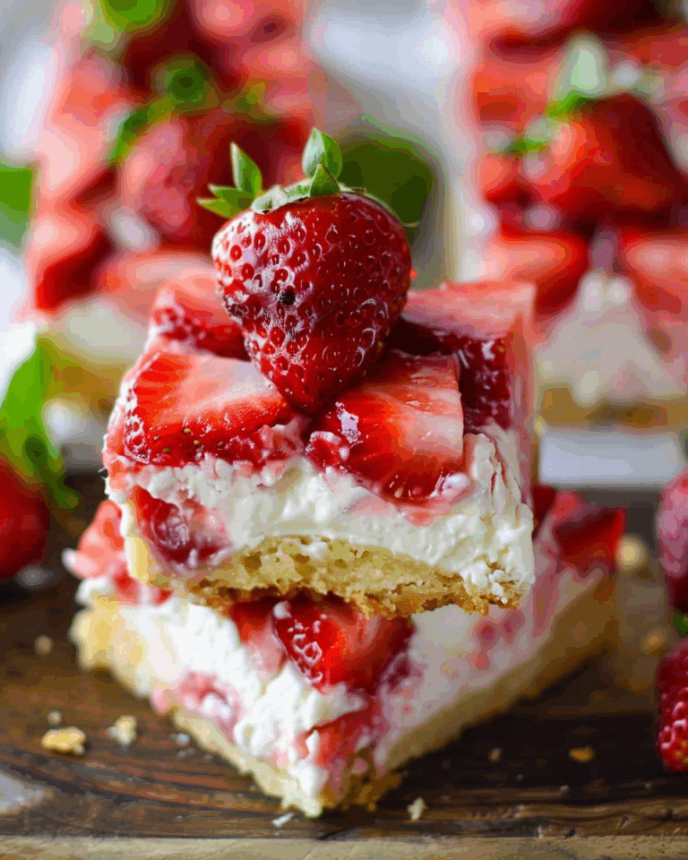 Strawberry Cream Cheese Bars