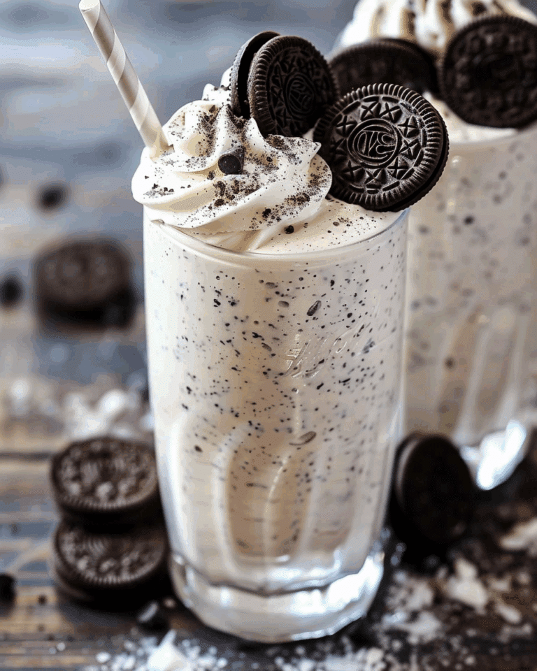 Summer Easy Oreo Milkshake