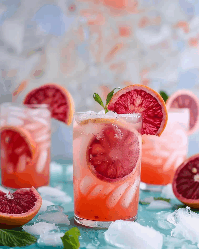 Blood Orange Cooler