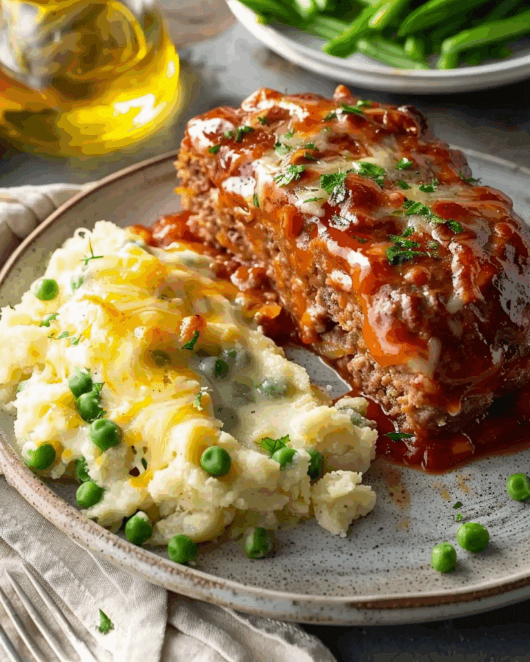 Cheesy Meat Loaf
