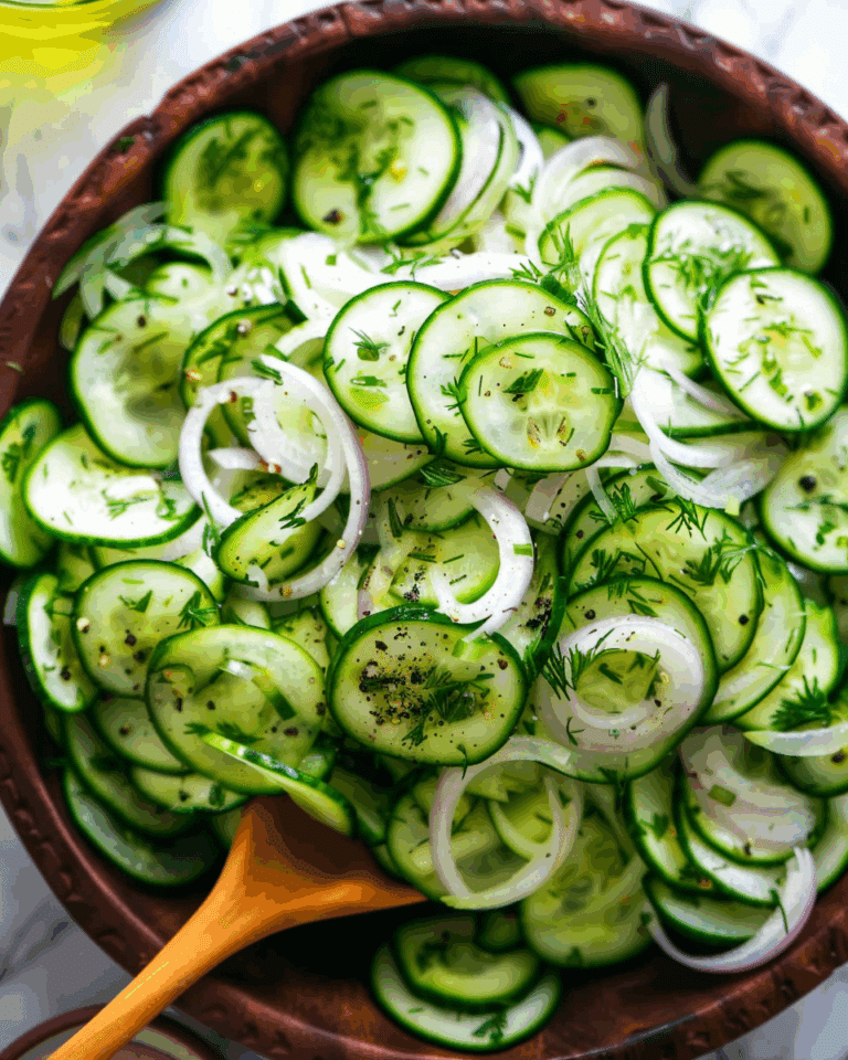 Cucumber Onion Salad