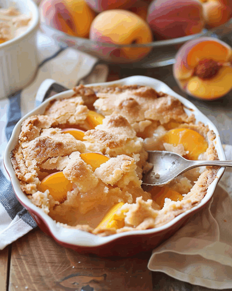 Southern Peach Cobbler