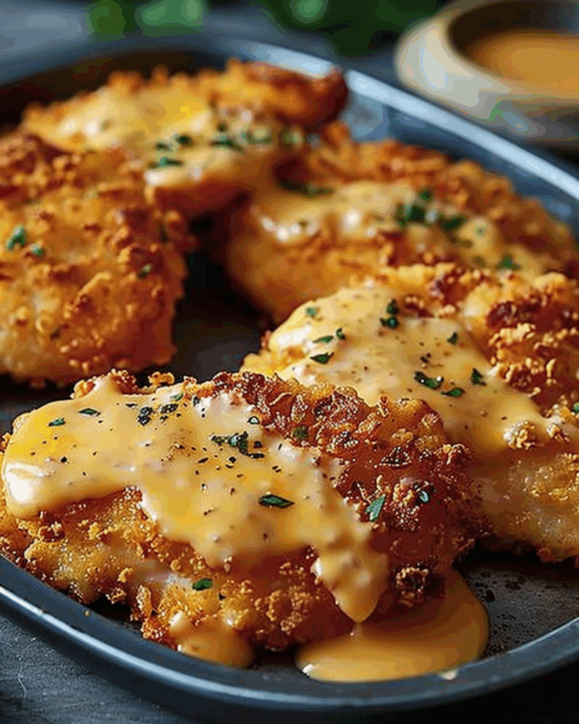 Crispy Cheddar Chicken