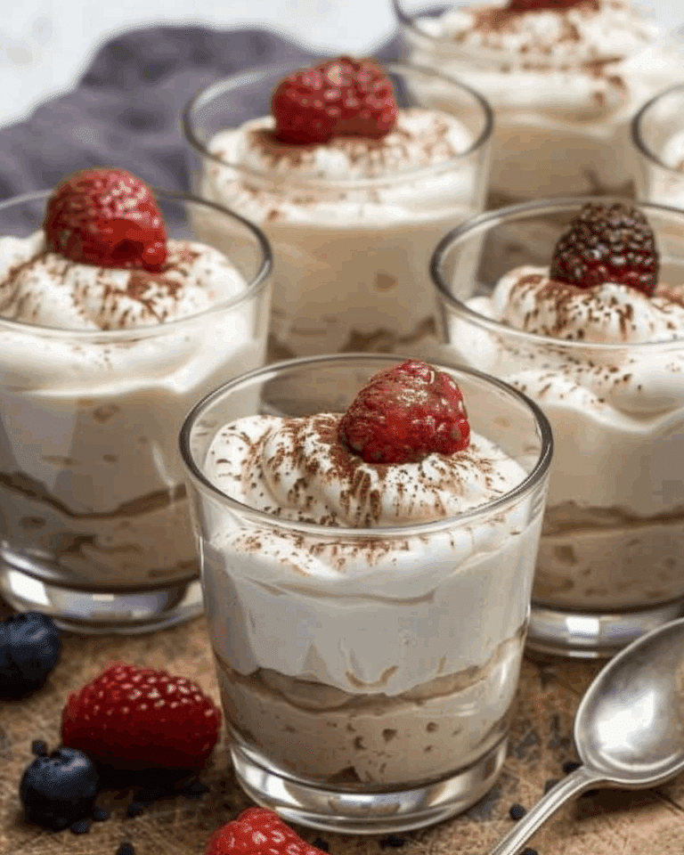 Mascarpone Cream Mousse Dessert (Keto)