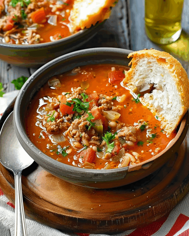 Stuffed Pepper Soup