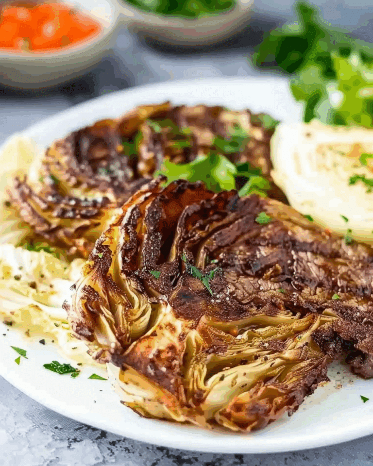 Best Air Fryer Cabbage Steak
