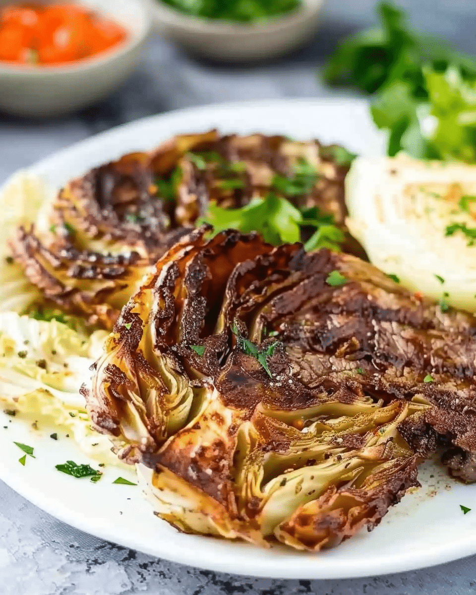 Best Air Fryer Cabbage Steak