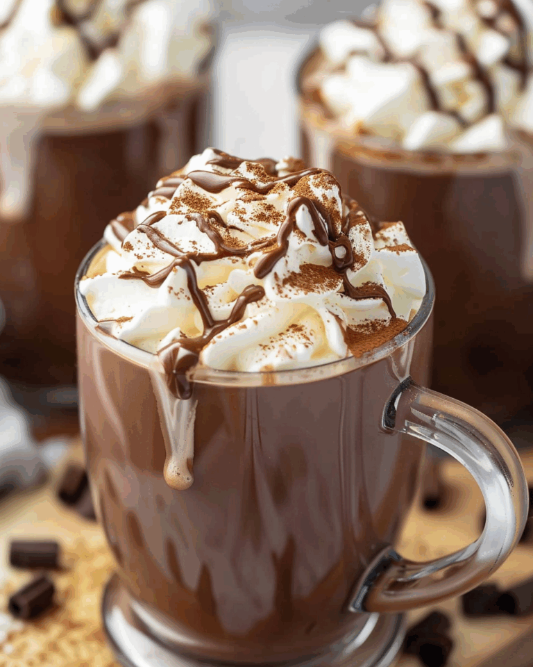 Crockpot Nutella Hot Chocolate