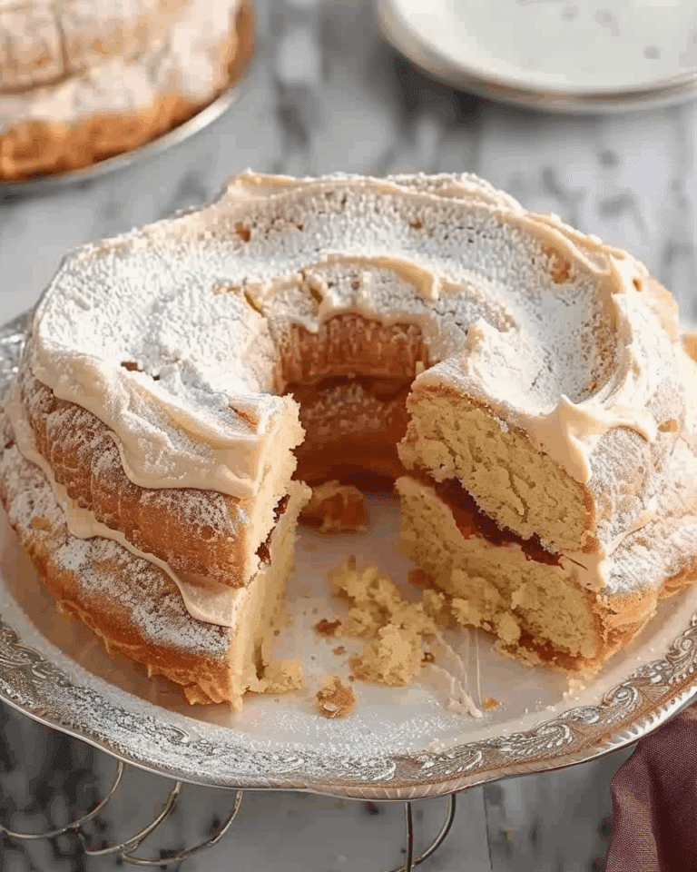 Jelly Donut Cake