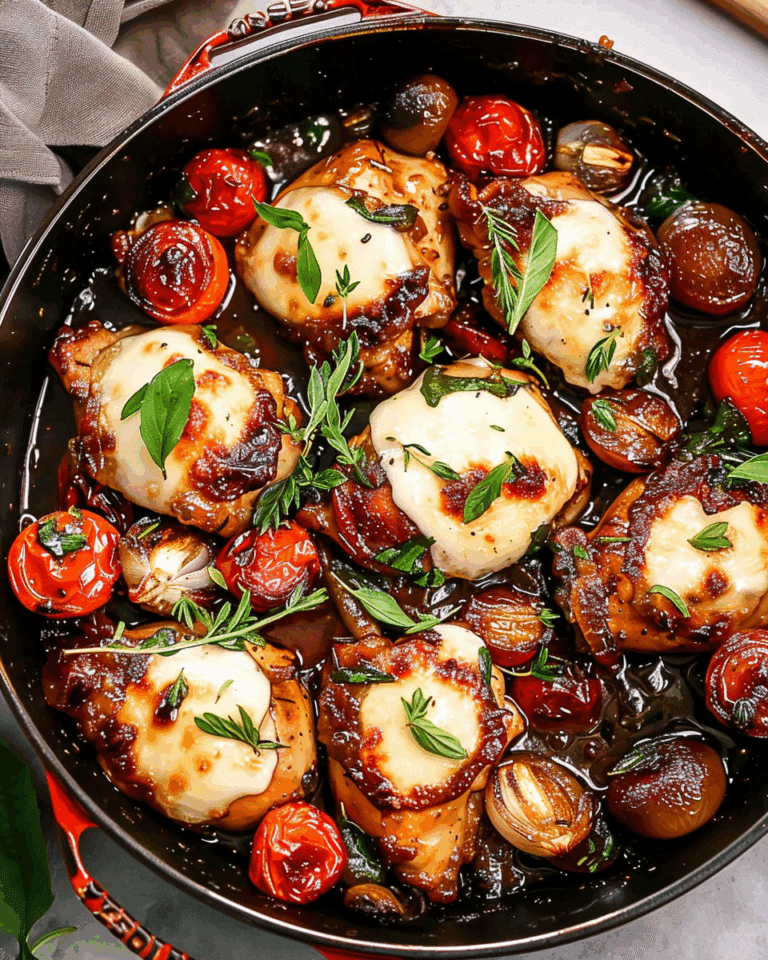 One Pan Balsamic Chicken
